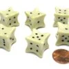 18mm D6 Bone Dice (25) -Atomicempire Outlet 019033947428 big