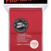 Pro-Matte Red Deck Protector Sleeves Pack (100) 1 Pro-Matte Red Deck Protector Sleeves Pack (100) -Atomicempire Outlet 019167504027 big
