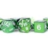 16mm Polyhedral Metal Dice Set: Green Painted -Atomicempire Outlet 019422564505 big