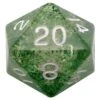 Mega D20: 35mm Ethereal Green With White Numbers -Atomicempire Outlet 020326130677 big
