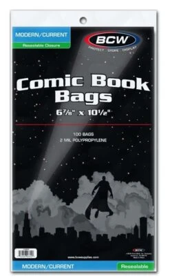 Resealable Current Comic Bags (100)