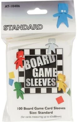Board Game Sleeves: Standard 63 X 88mm (2.5 X 3.5 In) (100)