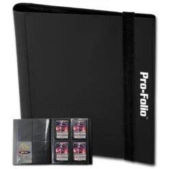 Pro Folio Four Pocket Binder - Black