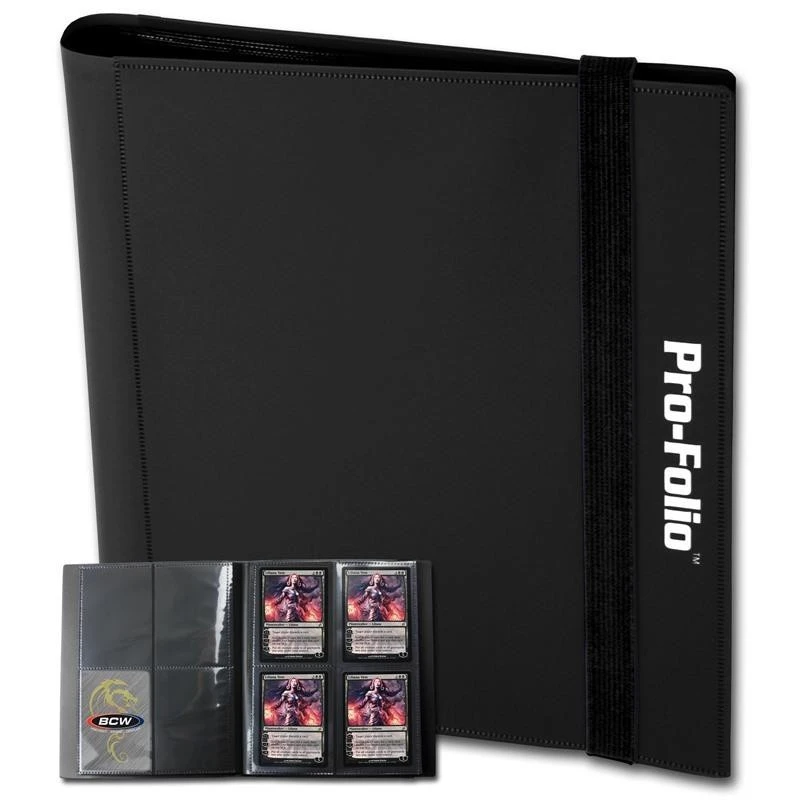 Pro Folio Four Pocket Binder - Black 3 Pro Folio Four Pocket Binder - Black
