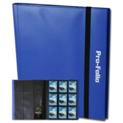 Pro Folio Nine Pocket Binder - Blue