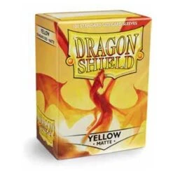 Dragon Shields: Matte Yellow Sleeves (100)