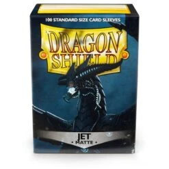 Dragon Shields: Matte Jet Sleeves (100)