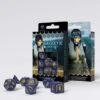 Galactic Dice: Navy With Yellow (7) -Atomicempire Outlet 022801776482 big