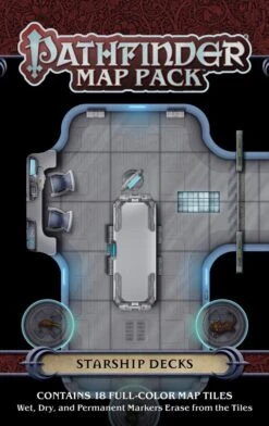 Pathfinder Map Pack: Starship Decks