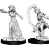 Deep Cuts Unpainted Miniatures: Female Human Wizard (2) -Atomicempire Outlet 024030763986 big