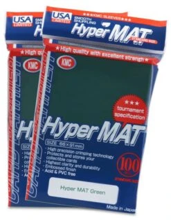 Hyper Matte Sleeves: USA Pack - Green (100)