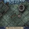 Pathfinder Flip-Mat: Wicked Dungeon -Atomicempire Outlet 025539302635 big