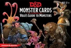 Dungeons And Dragons RPG: Monster Cards - Volo's Guide To Monsters