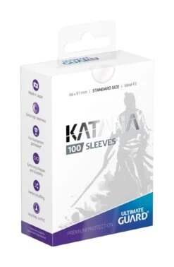 Katana Sleeves: Standard Size - Clear (100)