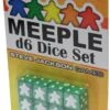 Meeple D6 Dice Set: Green 2 Meeple D6 Dice Set: Green -Atomicempire Outlet 027309086949 big