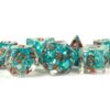 Pearl Resin 16mm Poly Set: Teal With Copper (7) -Atomicempire Outlet 027544307895 big