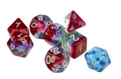 RPG Dice Set: Watermelon (7)