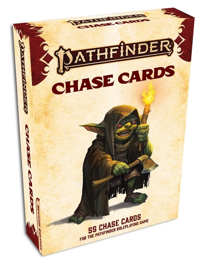 Pathfinder 2E RPG: Chase Cards Deck 3 Pathfinder 2E RPG: Chase Cards Deck