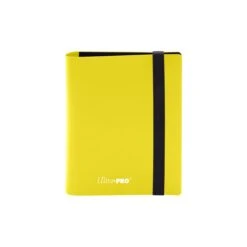 Pro-Binder: Eclipse 2-Pocket - Lemon Yellow