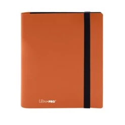 Pro-Binder: Eclipse 4-Pocket - Pumpkin Orange