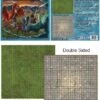 Battle Mats: Battle Mat Board - Grass And Flagstone -Atomicempire Outlet 027847971863 big