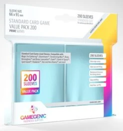 Gamegenic Prime Sleeves: Standard Size Value Pack (200)