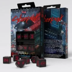 Cyberpunk Red: Essential Dice Set (6)