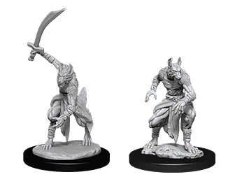 Nolzur's Marvelous Unpainted Minis: Jackalwere (2) 3 Nolzur's Marvelous Unpainted Minis: Jackalwere (2)