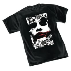 Batman: The Joker Eyes For You Black T-Shirt - Large