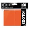 Eclipse Gloss Standard Sleeves - Pumpkin Orange (100) -Atomicempire Outlet 028676072056 big