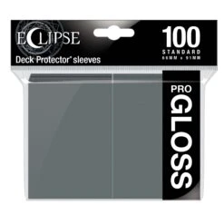 Eclipse Gloss Standard Sleeves - Smoke Grey (100)