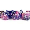 16mm Eternal Resin Polyhedral Dice Set: Purple/Blue (7)