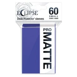 Eclipse Matte Small Sleeves - Royal Purple (60)