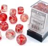 Nebula: Luminary 16mm D6 Set - Red With Silver (12) -Atomicempire Outlet 029526926807 big