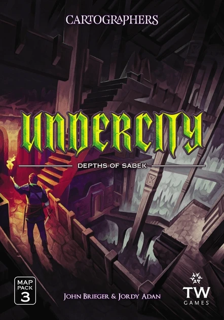 Cartographers: Heroes Map Pack 3 - Undercity 3 Cartographers: Heroes Map Pack 3 - Undercity