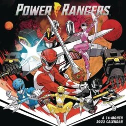 Power Rangers 2022 16 Month Wall Calendar