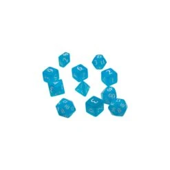 Eclipse Poly Dice Set - Sky Blue (11)