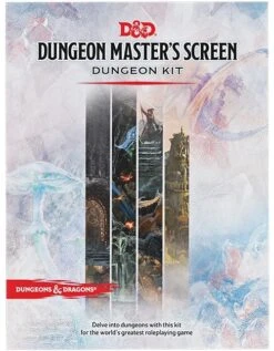 Dungeons And Dragons RPG: Dungeon Master's Screen And Dungeon Kit