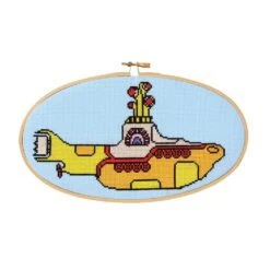 Beatles Cross-Stitch Hoops Vol 2: Yellow Submarine