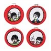 Beatles Cross-Stitch Hoops Vol 4: The Band Portholes -Atomicempire Outlet 030295220437 big