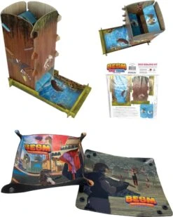 Big Eyes, Small Mouth: BESM 4th Edition Dice Tower And Trays