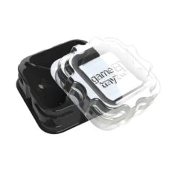 X-Trayz: Black With Clear Lid