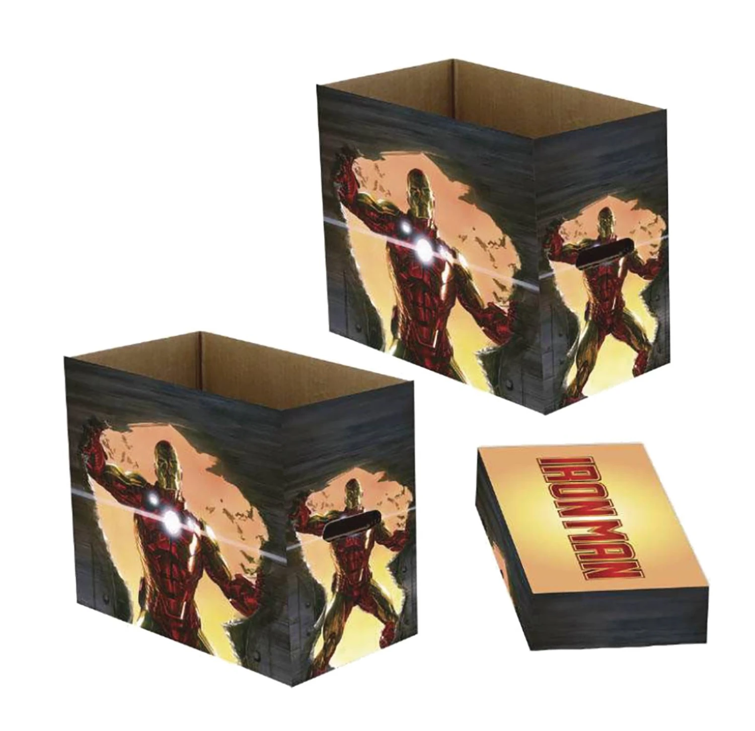 Marvel Invincible Iron Man Short Comic Storage Box 3 Marvel Invincible Iron Man Short Comic Storage Box
