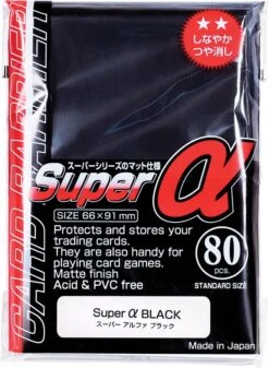 Full Size Super Alpha Black Sleeves (80)