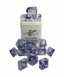 Polyhedral Dice: Diffusion Sapphire (15)