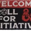Dungeons And Dragons: Roll For Initiative Doormat -Atomicempire Outlet 030565737601 big