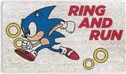 Sonic The Hedgehog: Ring And Run Doormat