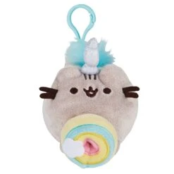 Pusheen: Pusheenicorn Donut Log Backpack Clip 5 Inch Plush