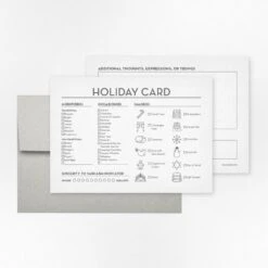 Universal Holiday Card Pack (8)
