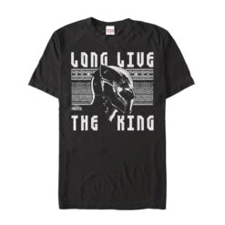 Black Panther: Long Live The King Black T-Shirt
